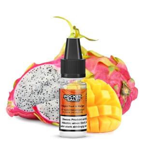 POCKET SALT Dragonfruit & Mango Nikotinsalz Liquid 10...