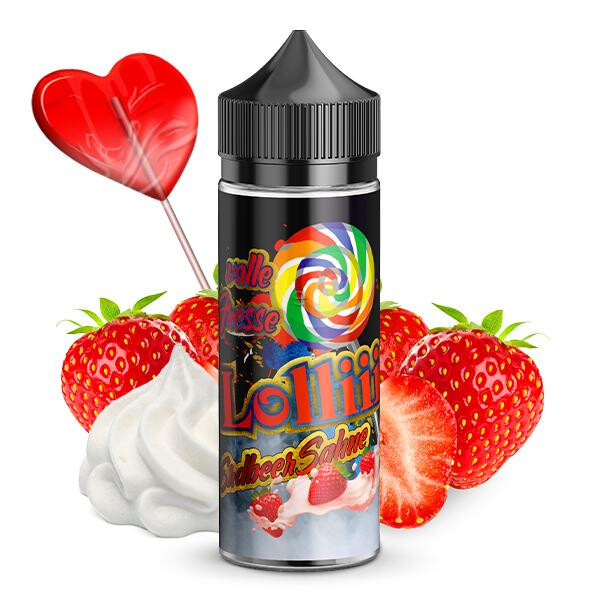 LÄDLA JUICE Volle Fresse Erdbeersahne Aroma 10ml