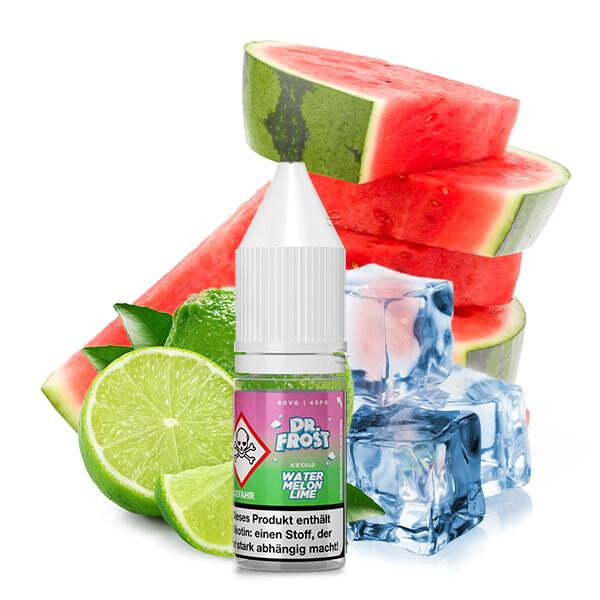 DR. FROST Ice Cold Watermelon Lime Nikotinsalz Liquid 10 ml 20mg