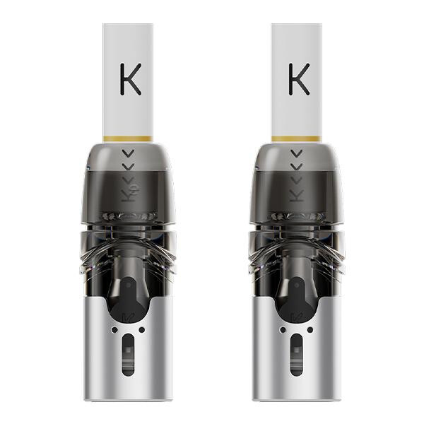 2x KIWI 2 Pod Tank Verdampfer 0.8 Ohm schwarz Farbe