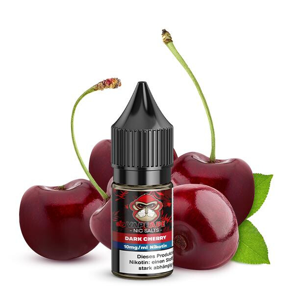 VAPEAPE Dark Cherry Nikotinsalz Liquid 10 ml 20mg Nikotinmenge