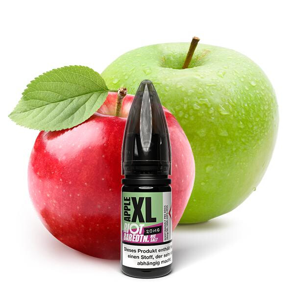 RIOT SQUAD BAR EDITION Apple XL Nikotinsalz Liquid 10 ml 20mg Nikotinmenge