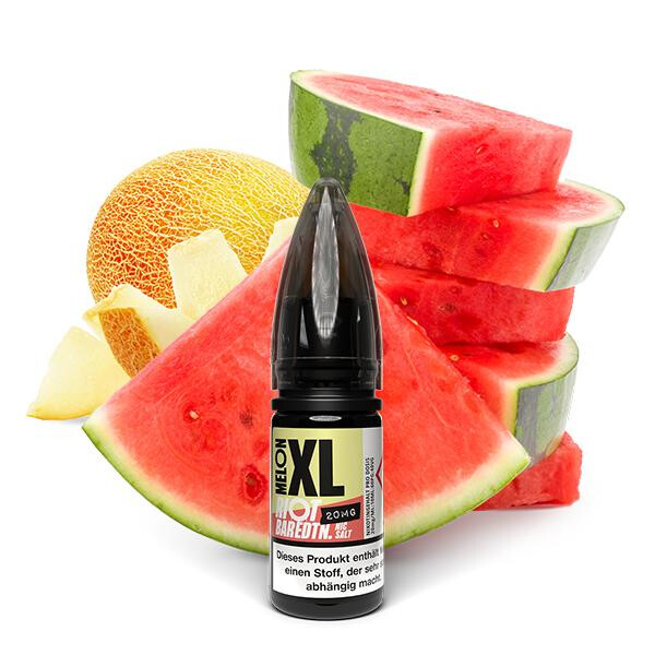 RIOT SQUAD BAR EDITION Melon XL Nikotinsalz Liquid 10 ml 20mg Nikotinmenge