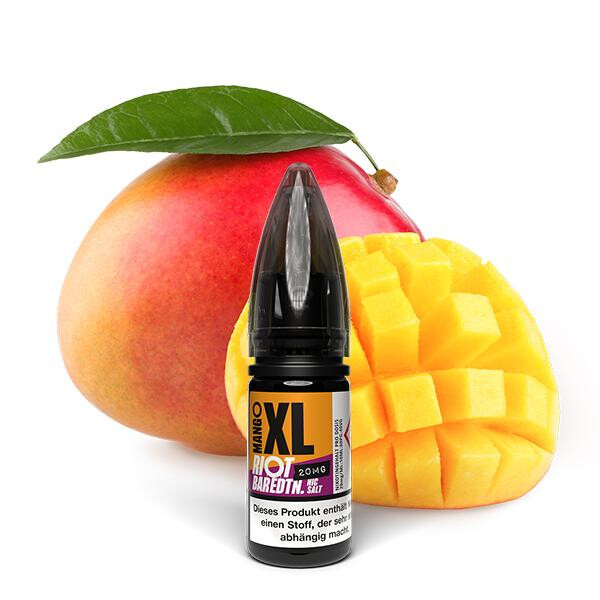 RIOT SQUAD BAR EDITION Mango XL Nikotinsalz Liquid 10 ml 10mg Nikotinmenge