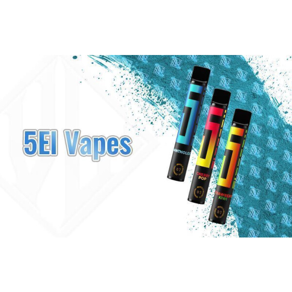 5EL- Einweg E-Zigaretten | bis zu 600 Puffs | 400mAh | 11 Sorten