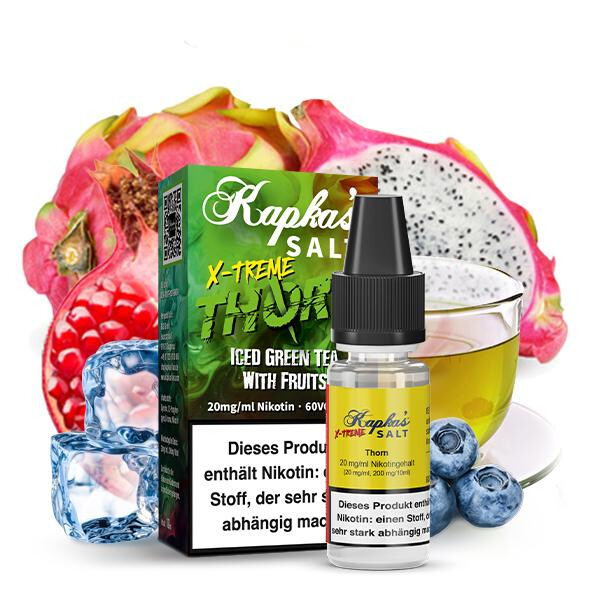 KAPKAS FLAVA Thorn Xtreme Nikotinsalz Liquid 10 ml 10mg Nikotinmenge