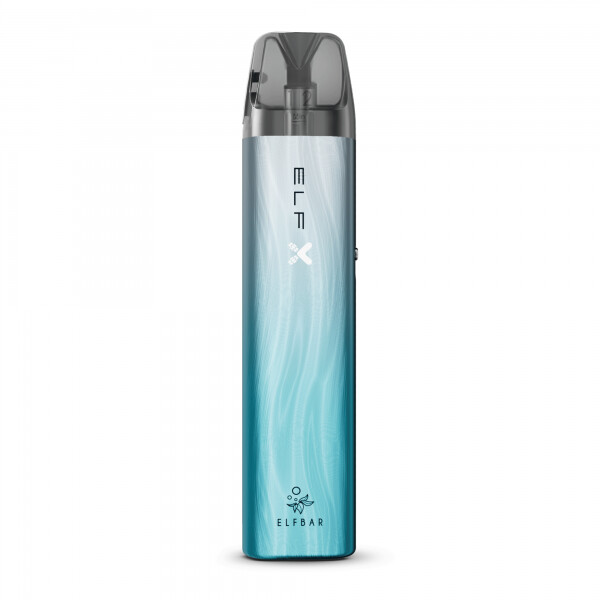 Elfbar ELFX Refillable Kit silver-blue Farbe