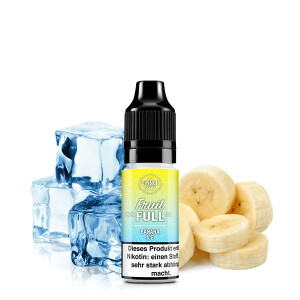 DINNER LADY FRUIT FULL Banana Ice Nikotinsalz Liquid 10...