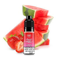 DINNER LADY FRUIT FULL Strawberry Watermelon Nikotinsalz Liquid 10 ml 10mg Nikotinmenge