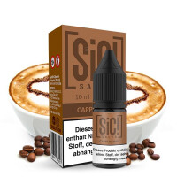SIC! Cappuccino Nikotinsalz Liquid 10 ml 20mg Nikotinmenge