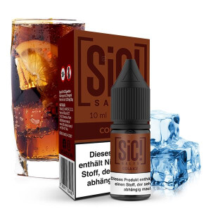 SIC! Cola Ice Nikotinsalz Liquid 10 ml 10mg Nikotinmenge