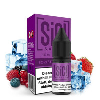 SIC! Forest Fruits Ice Nikotinsalz Liquid 10 ml 10mg Nikotinmenge