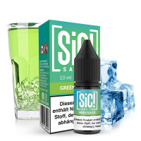 SIC! Green Tea Ice Nikotinsalz Liquid 10 ml 10mg Nikotinmenge