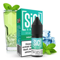 SIC! Mint Tea Ice Nikotinsalz Liquid 10 ml 10mg Nikotinmenge