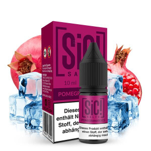 SIC! Pomegranate Ice Nikotinsalz Liquid 10 ml 20mg...