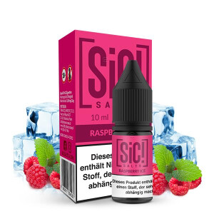 SIC! Raspberry Ice Nikotinsalz Liquid 10 ml 20mg...