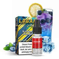L.O.G.A.N. by Kapkas Flava Blueberry Lemonade Nikotinsalz Liquid 10ml 10mg Nikotinmenge