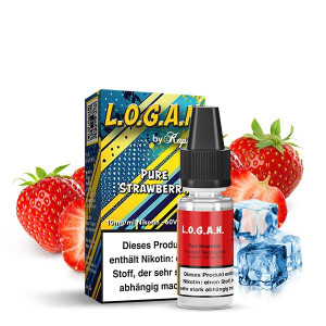 L.O.G.A.N. by Kapkas Flava Pure Strawberry Nikotinsalz...