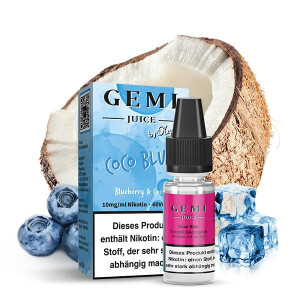 GEMI JUICE by Kapkas Flava Coco Blue Nikotinsalz Liquid...