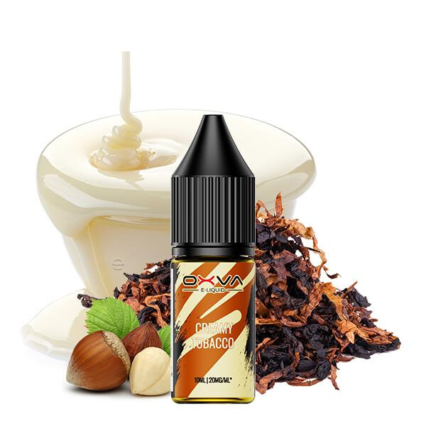 OXVA Creamy Tobacco Nikotinsalz Liquid 10 ml 10mg Nikotinmenge