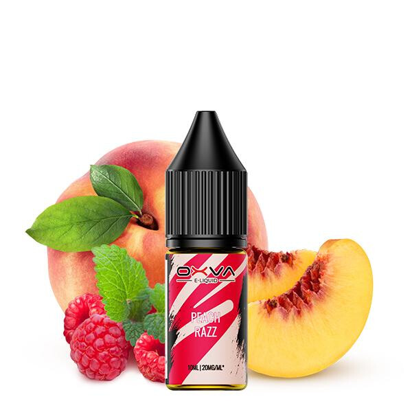 OXVA Peach Razz Nikotinsalz Liquid 10 ml 10mg Nikotinmenge