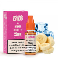 ZAZO INTENSE Banana Ice Nikotinsalz Liquid 20mg Nikotinmenge