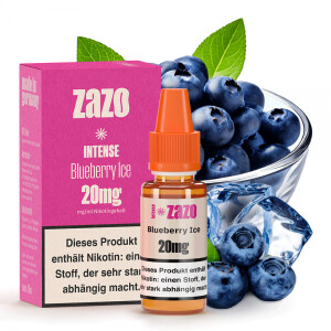 ZAZO INTENSE Blueberry Ice Nikotinsalz Liquid 10mg...
