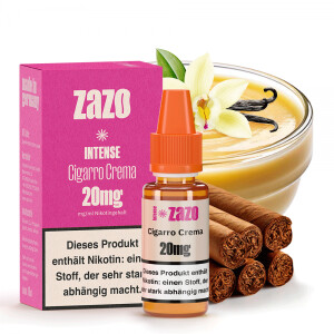 ZAZO INTENSE Cigarro Crema Nikotinsalz Liquid 10mg