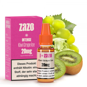 ZAZO INTENSE Kiwi Grape Ice Nikotinsalz Liquid 20mg...