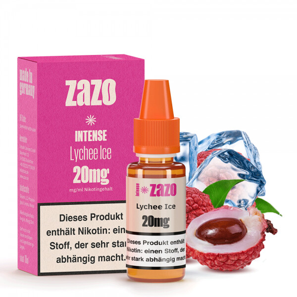 ZAZO INTENSE Lychee Ice Nikotinsalz Liquid 20mg Nikotinmenge
