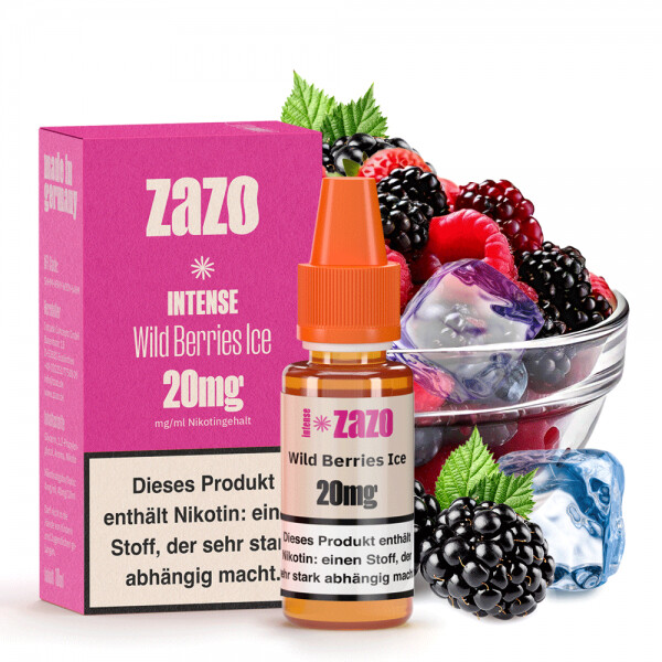 ZAZO INTENSE Wild Berries Ice Nikotinsalz Liquid 10mg