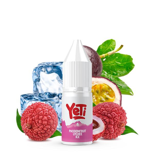 YETI SUMMIT Passionfruit Lychee Ice Nikotinsalz Liquid 10 ml 10mg Nikotinmenge