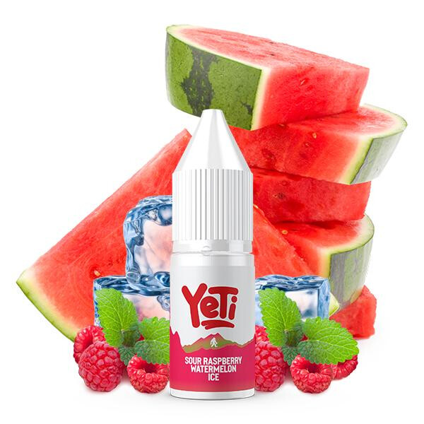 YETI SUMMIT Sour Raspberry Watermelon Ice Nikotinsalz Liquid 10 ml 10mg Nikotinmenge
