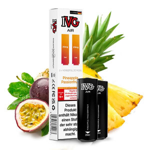 2x IVG Air Prefilled Pod - Pineapple Passionfruit 20mg...