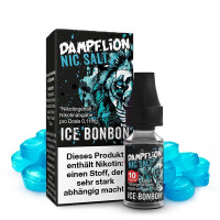 DAMPFLION INTENSE Ice Bonbon Nikotinsalz Liquid 10ml 10mg Nikotinmenge