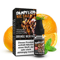 DAMPFLION INTENSE Orange Menthol Nikotinsalz Liquid 10ml 10mg Nikotinmenge