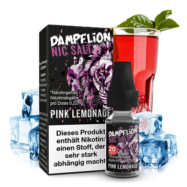 DAMPFLION INTENSE Pink Lemonade Nikotinsalz Liquid 10ml 10mg Nikotinmenge