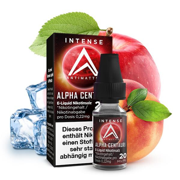 ANTIMATTER INTENSE Alpha Centauri Nikotinsalz Liquid 10 ml 20mg Nikotinmenge