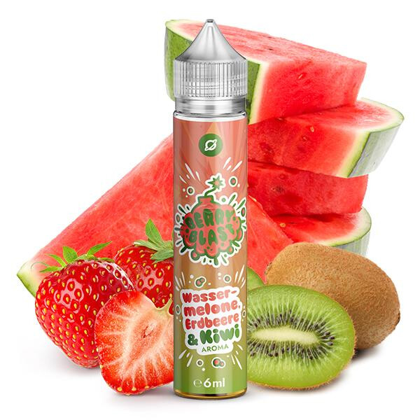 FLAVORVERSE BERRY BLAST Wassermelone, Erdbeere mit Kiwi Aroma 6ml