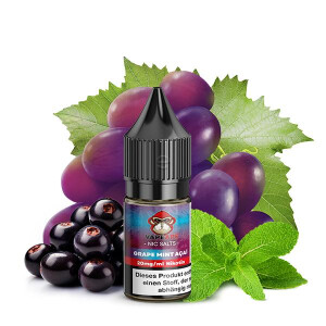 VAPEAPE Grape Mint Acai Nikotinsalz Liquid 10 ml 10mg