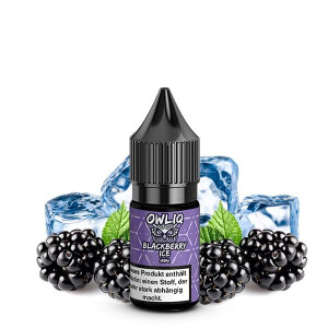 OWLIQ Blackberry Ice Nikotinsalz Liquid 10 ml 10mg Nikotin