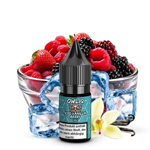OWLIQ Iced Vanilla Berry Nikotinsalz Liquid 10 ml 10mg...