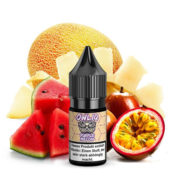 OWLIQ Purple Melon Nikotinsalz Liquid 10 ml 20mg Nikotinmenge