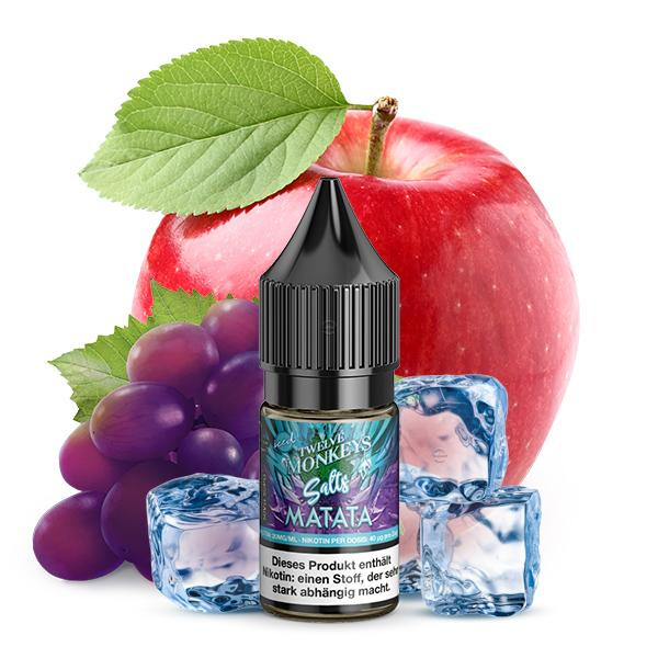 TWELVE MONKEYS Matata Iced Nikotinsalz Liquid 10 ml 20mg Nikotinmenge