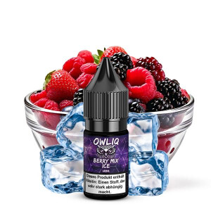 OWLIQ Berry Mix Ice Nikotinsalz Liquid 10 ml 10mg...