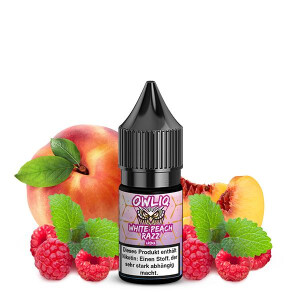 OWLIQ White Peach Razz Nikotinsalz Liquid 10 ml 10mg...