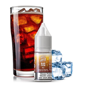 JUST JUICE BAR RANGE Cola Nikotinsalz Liquid 10 ml 10mg...