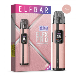 Elfbar ELFX Pro Refillable Kit pink Farbe