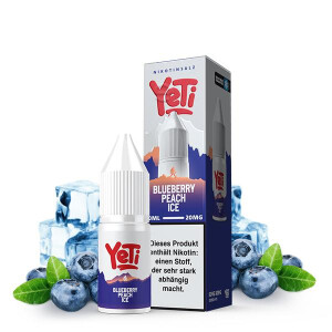 YETI SUMMIT Blueberry Peach Ice Nikotinsalz Liquid 10 ml...