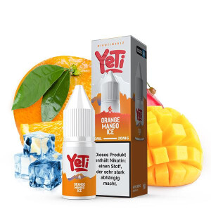 YETI SUMMIT Orange Mango Ice Nikotinsalz Liquid 10 ml...